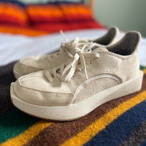Allbirds Cream Wool/Tree Runner Sneakers Women’s 9